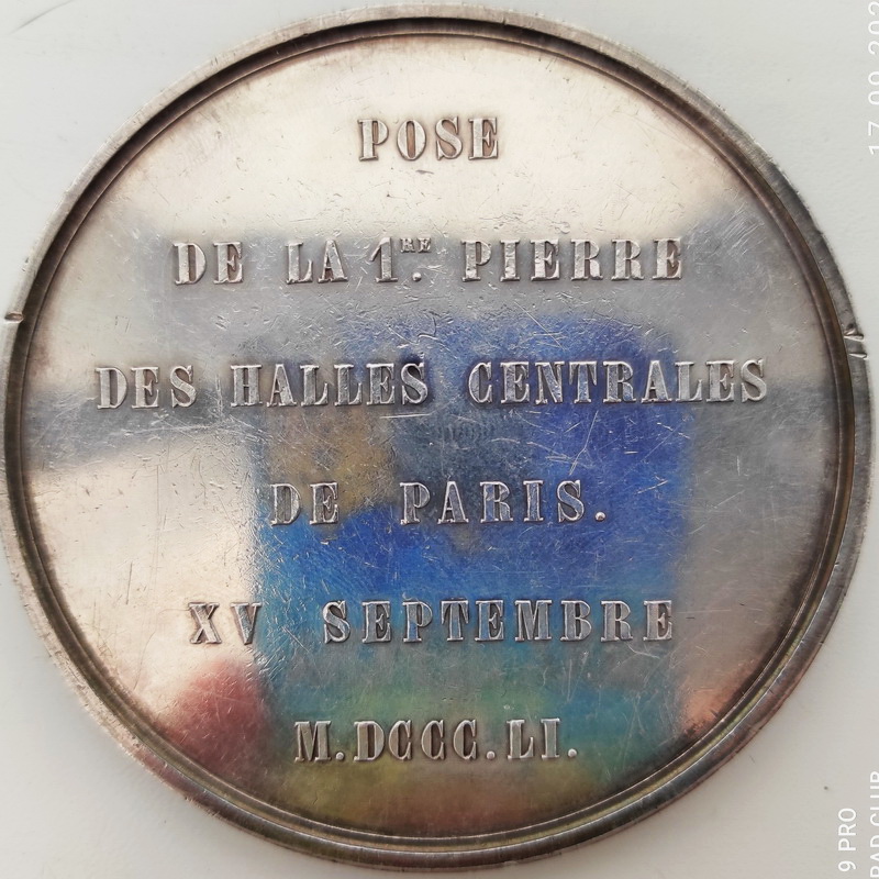Napoleon III Central argent 2