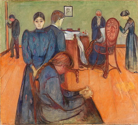 800px Munch deathSickroom