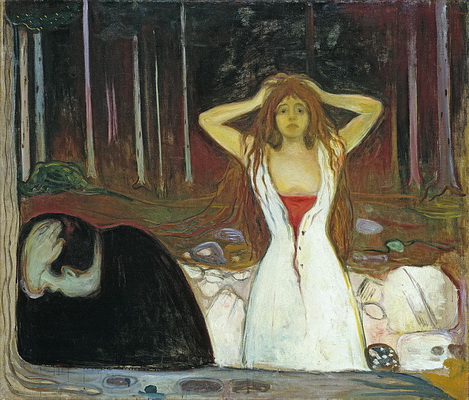 Edvard Munch Ashes 1895