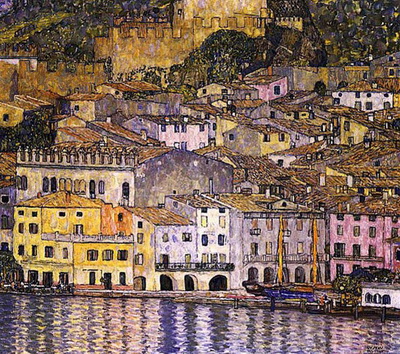 klimt malcesine am gardasee 1913