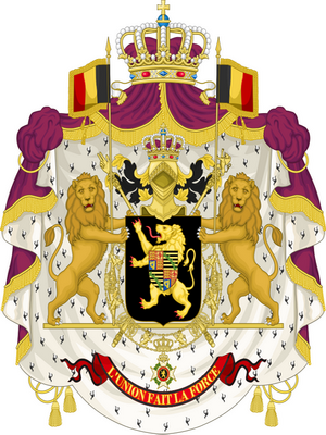 Coat of Arms of King Leopold I of Belgiumsvg