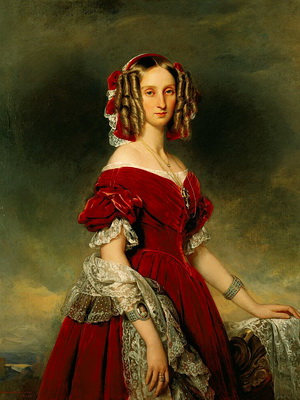 Louise of Orlans Queen of the Belgians by Winterhalter 1841