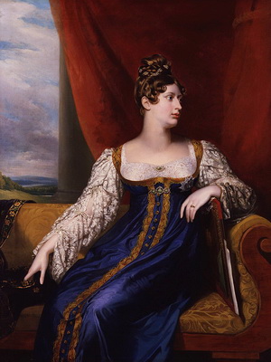 Princess Charlotte of Wales by Dawe 1817