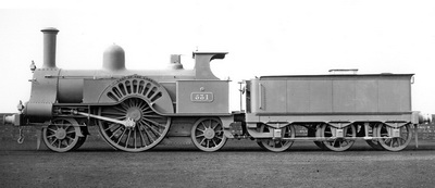 LNWR engine No531 Lady of the Lake grey
