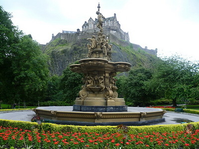 Ross Fountain Princes Street Gardens