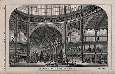 The Palace of Art and Industry exhibition of 1862 the inte Wellcome V0013592
